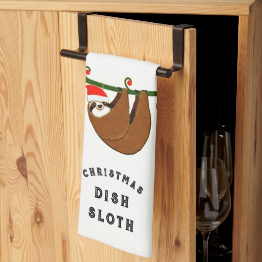 Grappig kerstfeest theedoek (Derde Gevouwen)