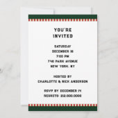 Grappig kerstfeest uitnodigingen (Achterkant)