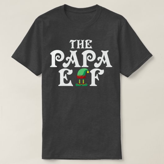 Grappig kerstfeest voor de man t-shirt (Design voorkant)