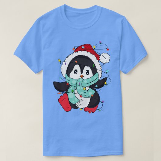 Grappig kerstfeest voor Dierenvrienden T-shirt (Design voorkant)