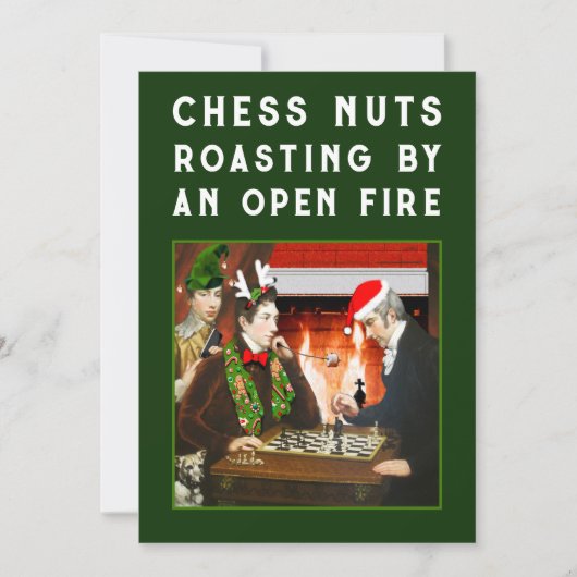 Grappig kerstfeestkaartjes (Voorkant)