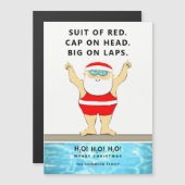 Grappig kerstfeestkaartjes (Voorkant / Achterkant)