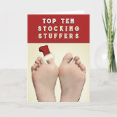 Grappig kerstfeestkaartjes feestdagen kaart (Voorkant)