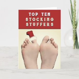 Grappig kerstfeestkaartjes feestdagen kaart