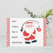 Grappig kerstfeestkaartjes feestdagenkaart (Staand voorkant)