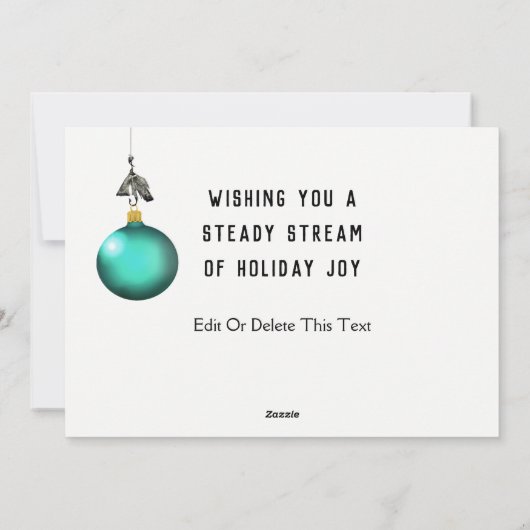 Grappig kerstfeestkaartjes feestdagenkaart (Achterkant)