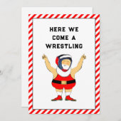 Grappig kerstfeestkaartjes feestdagenkaart (Voorkant / Achterkant)