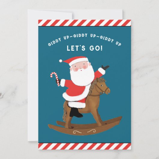 Grappig kerstfeestkaartjes feestdagenkaart (Voorkant)