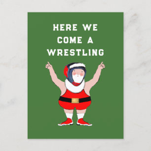 Grappig kerstfeestkaartjes feestdagenkaart