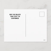 Grappig kerstfeestkaartjes feestdagenkaart (Achterkant)