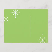 GRAPPIG KERSTFRISSE KRINGLE BRIEFKAART (Achterkant)