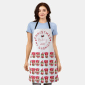 Grappig kerstgebak met mijn Gnomies Schort (Gedragen)