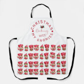 Grappig kerstgebak met mijn Gnomies Schort (Voorkant)
