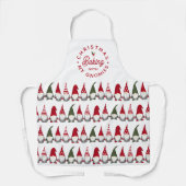 Grappig kerstgebak met mijn Gnomies Schort (Voorkant)