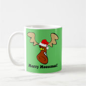 Grappig kerstgeit koffiemok (Links)