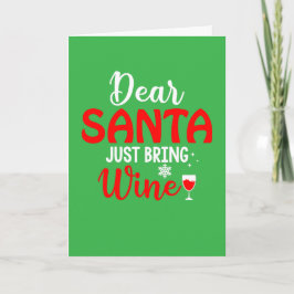 Grappig kerstgezegde kaart