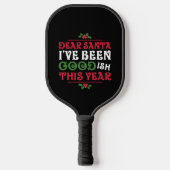 Grappig kerstGezegden Pickleball Paddle (Voorkant)