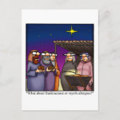 Grappig kerstHumor Briefkaart (Voorkant)