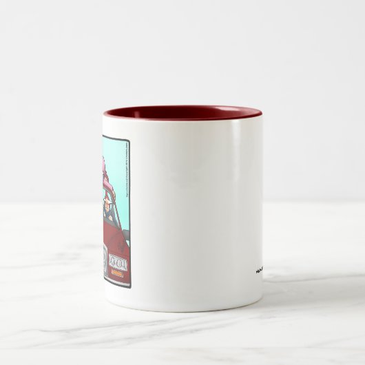 Grappig kerstHumor Mok (Center)