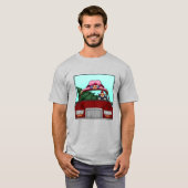 Grappig kerstHumor Tee Shirt (Voorkant volledig)