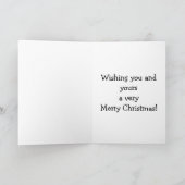 Grappig kerstHumor Wenskaart Feestdagen Kaart (Binnen)