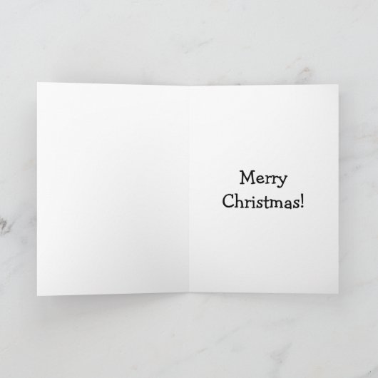 Grappig kerstHumor Wenskaart Feestdagen Kaart (Binnen)