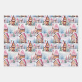 Grappig kerstinpakpapier ontwerp inpakpapier vel (Voorkant 2)