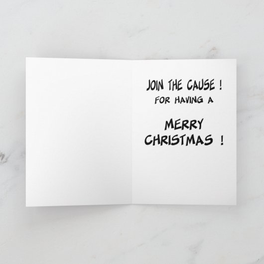 Grappig kerstkaarten: Pro-Snow Feestdagen Kaart (Binnen)