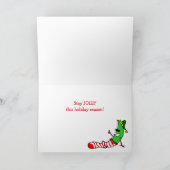 Grappig kerstKaarten | Vrijdag van de Banaan Feestdagen Kaart (Binnen)