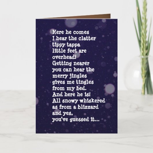 Grappig kerstkaartje van een Hondenliefhebber Kaart (Voorkant)