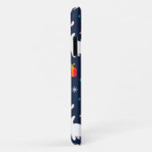 Grappig kerstkatten Case-Mate iPhone case (Achterkant/rechts)
