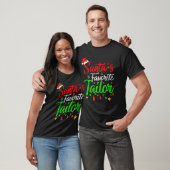 Grappig kerstkerstfeest voor favoriete Tailor Kers T-shirt (Unisex)