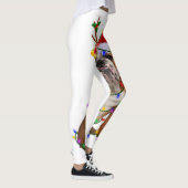 Grappig kerstkerstkerstkerstkerstfeest leggings (Rechts)