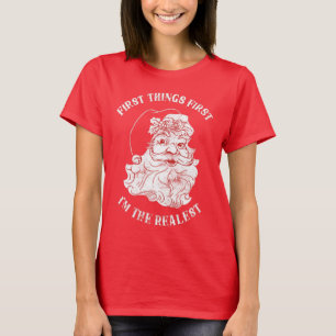 Grappig kerstkerstkerstkerstkerstkerstfeest Red Ho T-shirt