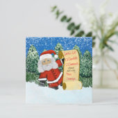 Grappig kerstkerstkerstkerstkerstkerstkerstcadeaut kaart (Staand voorkant)