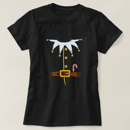 Grappig kerstkerstkerstkerstkerstkerstkerstman met t-shirt (Design voorkant)