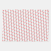 Grappig kerstkerstkerstkerstkerstkerstkerstman, re inpakpapier vel (Voorkant)