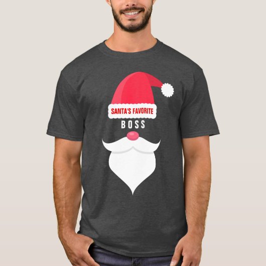 Grappig kerstkerstkerstkerstkerstman's favoriete b t-shirt (Voorkant)