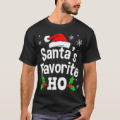 Grappig kerstkerstkerstkerstkerstman's favoriete M T-shirt (Voorkant)
