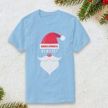 Grappig kerstkerstkerstkerstman's Favoriete Dentis T-shirt<br><div class="desc">Vertel iedereen wie de kerstman zijn favoriet is. Shirt beschikt over een Sinterklaas Pet, snor, baard en tekst met de tekst "Santa's Favorite" Tandarts - of u kunt de lege tekst invullen. Ja. Ja. Ja. Verpleegster, oom, vader, tante, moeder, ingenieur, Hondenliefhebber, enz. Pas de tekst aan met een "favoriet". Maakt...</div>