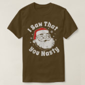 Grappig kerstkerstkerstman dat ik zag dat je de na t-shirt (Design voorkant)