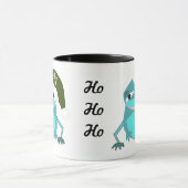 Grappig kerstkikker met Gezegde Mok (Midden)