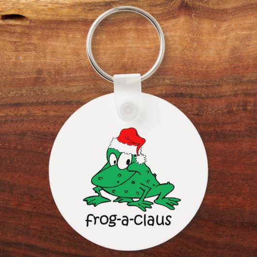 Grappig kerstkikker sleutelhanger (Voorkant)