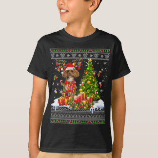 Grappig kerstlampje met pauze, grappige feestdagen t-shirt