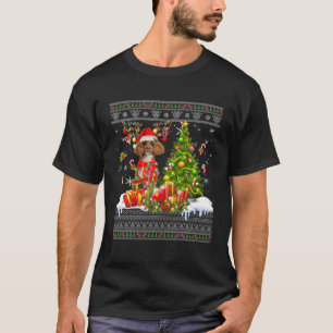 Grappig kerstlampje met pauze, grappige feestdagen t-shirt