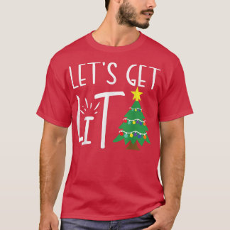 Grappig kerstlampjes, laat ons kerstvolwassenen31  t-shirt