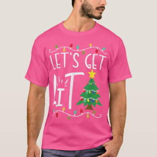 Grappig kerstlampjes, laat ons kerstvolwassenen31  t-shirt