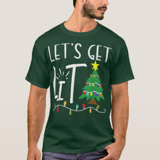 Grappig kerstlampjes, laat ons kerstvolwassenen31  t-shirt