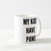 Grappig kerstliefhebber van mijn kinderen... koffiemok (Voorkant rechts)