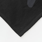 Grappig kerstlieveheersbeestje met bierstrip fleece deken (Hoek)